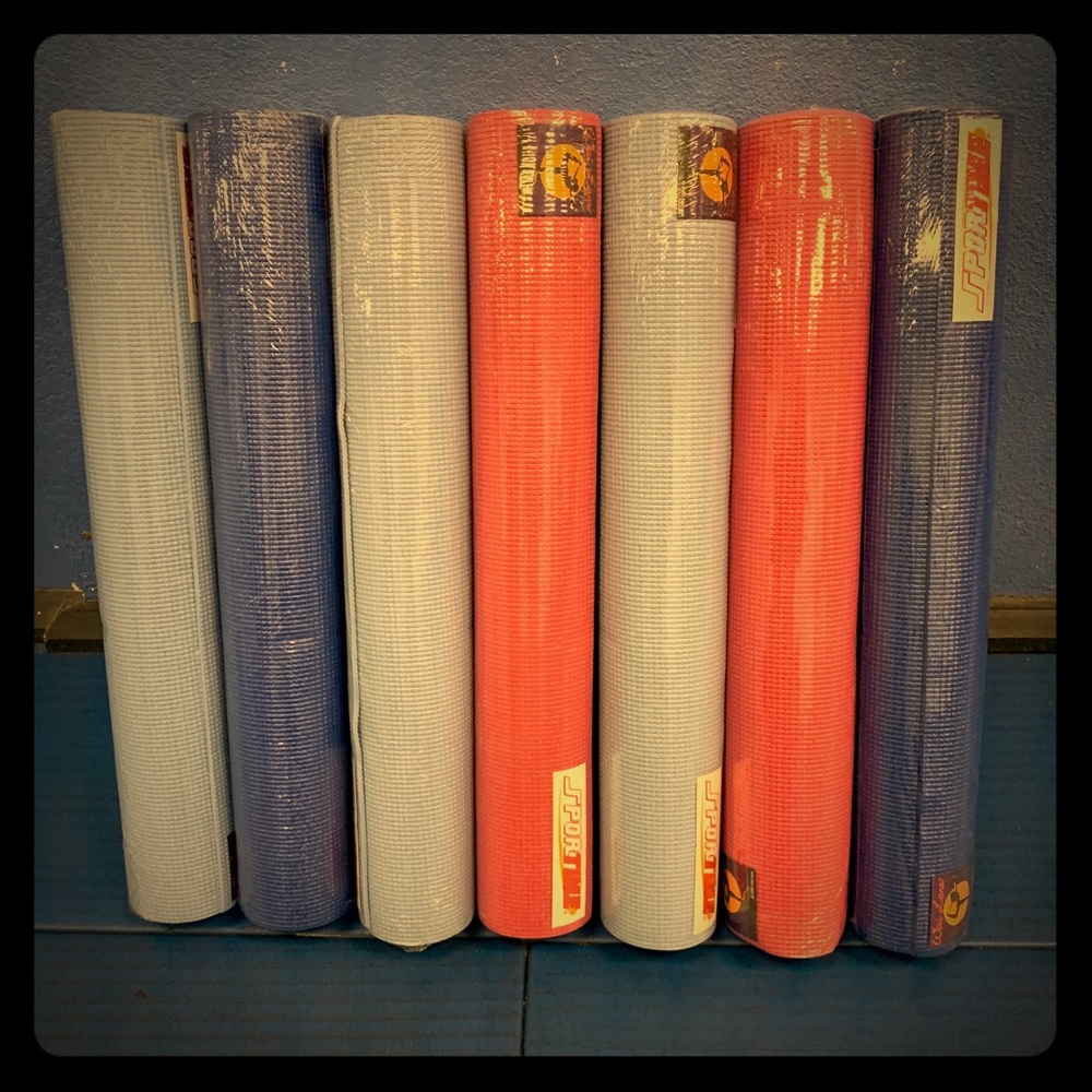 Yoga mats new in packaging